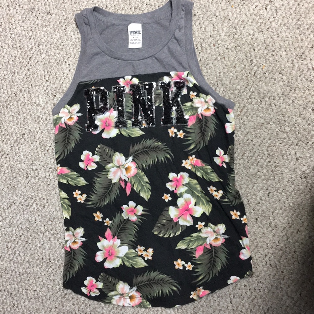 A PINK tank top